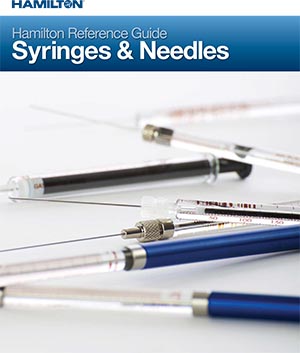 Hamilton Syringes and Needles 2017